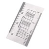 String Action Ruler Stainless Steel Height Gauge Replacement Guitar Repairing