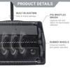 EZ SPARES Quiet Carpet Sweeper,Floor Sweeper with Pig-Bristles,Suitable for Carpet