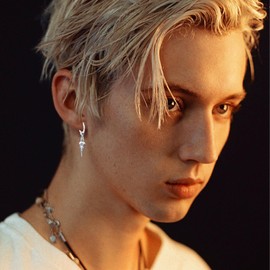 Viking Earrings for Men 925 Sterling Silver Raven Skull Earrings Rune Viking Amulet Jewellery for Men Women Sterling Silver, Sterling Silver, No Gemstone