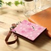 [Pretimo] Pass Case with Reel, Cute Cat, Cherry Blossom, Tortoise