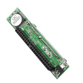 Futheda 2.5 inch 44 Pin Hard Drive Female IDE Adapter to SATA Adapter Converter Drive Hard Disk Parallel Port Interface to Serial ATA Port Adapter Interface Compatible with PC and Mac Computer