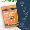 Turmeric Tablets 3000mg with Black Pepper, Ginger & Curcumin Extract