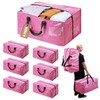 WORKPRO 6 Pack Extra Large Moving Bags with Zippers &