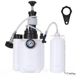 QUNNIE 3L Brake Liquid Bleeding Kit, Oil Change Manual Bleeding Tool for Most European Automotive Main Cylinder Bleeding(NOT FIT for American CAR MODLES)
