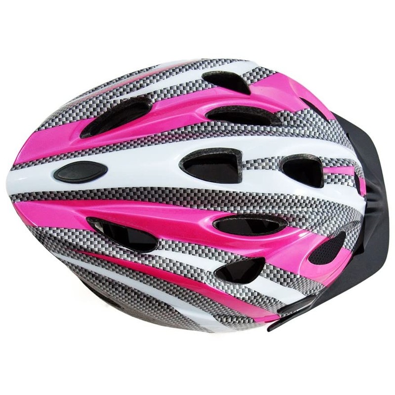 Sport Direct™ 18 Vent E-Bike/Bike Helmet 55-58cm Pink/White/Graphite *FREE 3