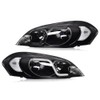 LQI LED DRL Headlight Compatible with Chevy Impala 2006-2013 /Fit
