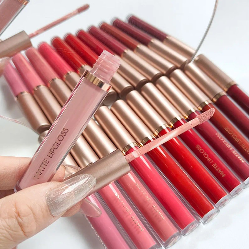 6-color Long-lasting Matte Lip Gloss Set
