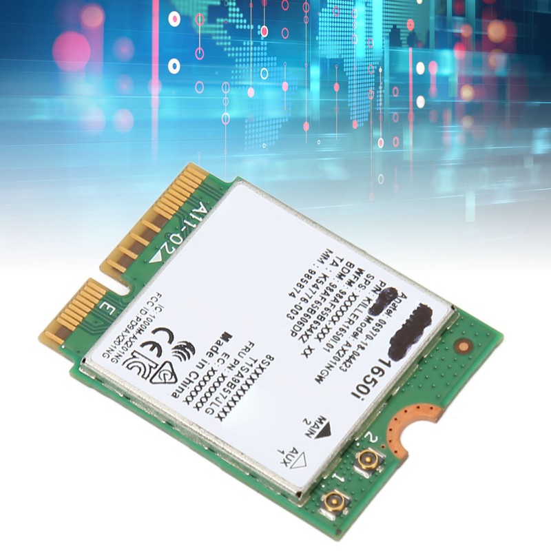 AX201NGW WiFi 6 Card for Win10 CNVIo2 Interface Dual Band