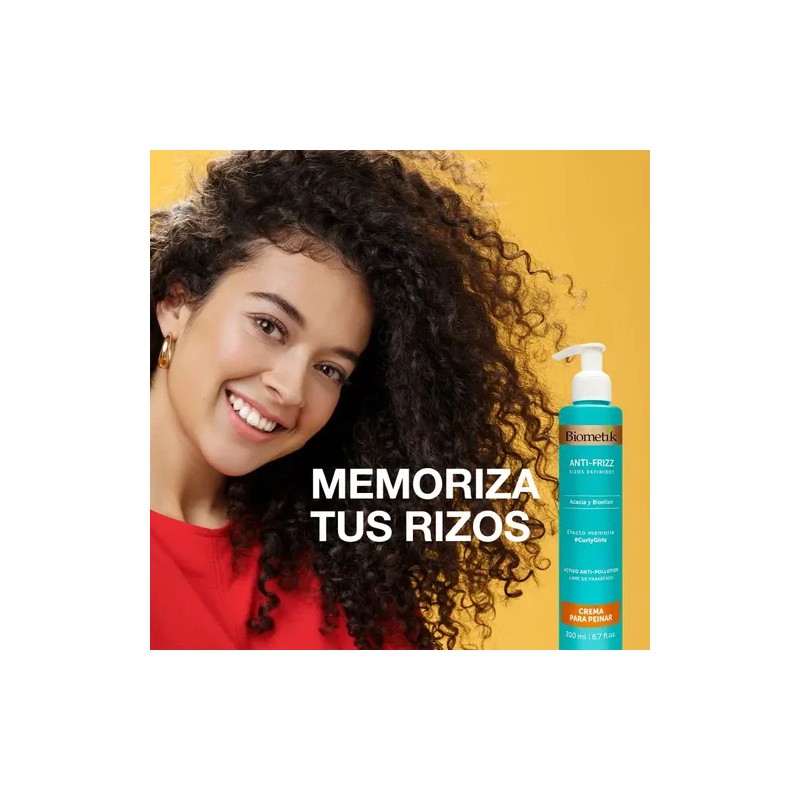 Biometik Crema Para Peinar Anti Frizz 200ml