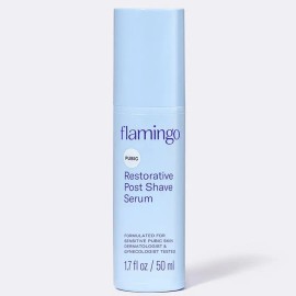 Flamingo Pubic Restorative Post Shave Serum – Soothing Aftershave with Oat Extract, Ceramides & Apple Extract