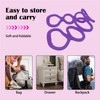 7 Ring Adjustable Loop Resistance Bands for Working Out Walk