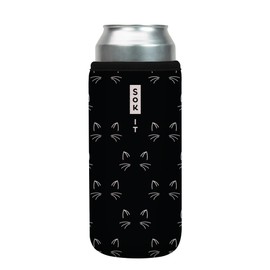 Sok It CanSok Sleeve for Beer & Soda Insulated Neoprene Cover (Mystical Meows, 25oz Can Sleeve)