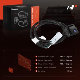 A-Premium Park Assist Camera Rear View Backup Reverse Camera Compatible with Select Buick Models - 2016 Envision Sport Utility