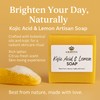 Ammoya Naturals Revitalizing Lemon Soap – Kojic & Turmeric Goat