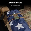 Tactical Flag Bungee Elastic Fastener Strap Shock Cord Retention Molle