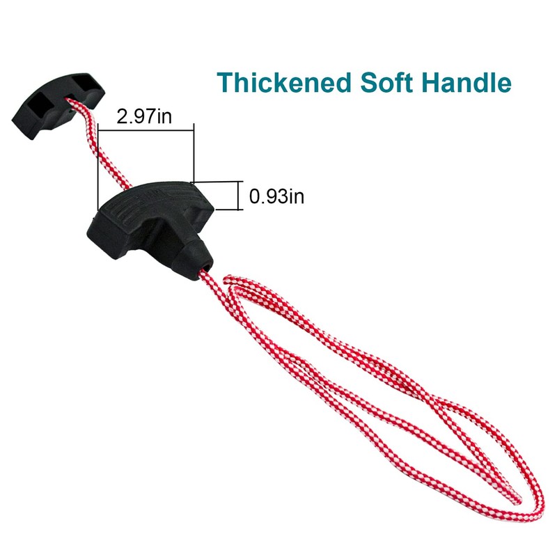 Garage Emergency Release Pull Rope Cord Handle Kit 41A2828 Red