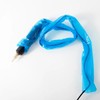 AIMALL 200PCS Professional Blue Polyethylene Tattoo Clip Cord Covers, 23.6x2