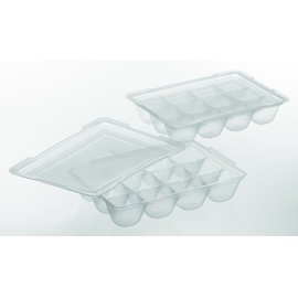 Resealable Baby Food Freezer Tray, 1 Block JAPAN