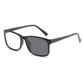 HUIHUIKK Distance Oversize Myopia Glasses Everyday Use Mens Womens -0.50 Photochromic Nearsighted Glasses