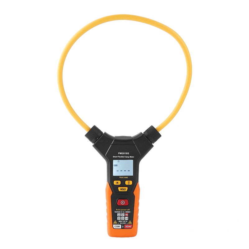 PEAKMETER PM2019S Handheld Digital Flexible Clamp Meter 3000A AC Current