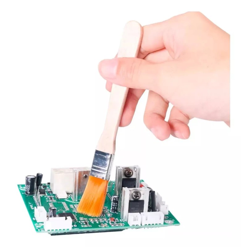 Celmex 10pzs Brocha Madera Limpieza Teclado Pc Celular Antiestática