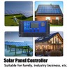 Solar Panel Controller LCD Display Battery Charge Control Dual USB