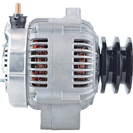 Alternator Compatible with/Replacement for Komastsu Tug Tow Tractor MA25 MA-25 Ir/If 12 Volt, 120 Amp, 102211-0830, 600-861-1951