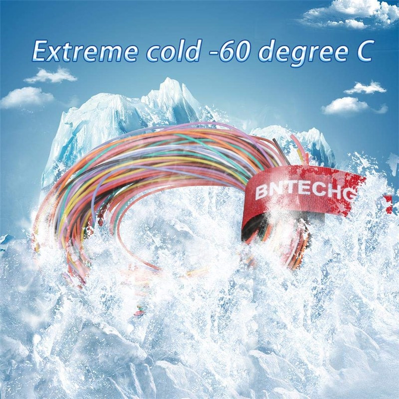 BNTECHGO 30 Gauge Silicone Wire Kit 10 Color Each 10