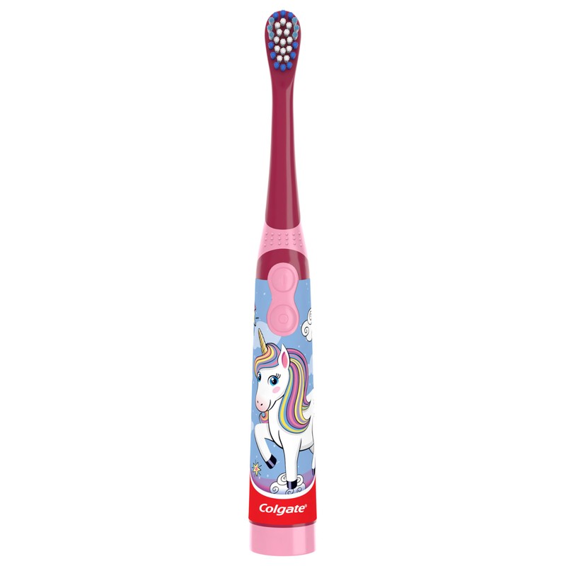 Colgate Kids Battery Powered Toothbrush, Kids Battery Toothbrush with Included