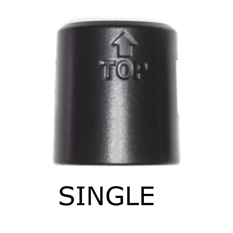 JSP Manufacturing 1" Diameter Post Wire Shelf Clips Shelving Split