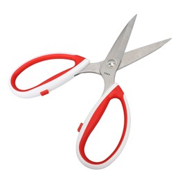 Household Scissors, Ergonomic Scissors All Purpose Stainless Steel Portable for Craft Room (4083‑8in)