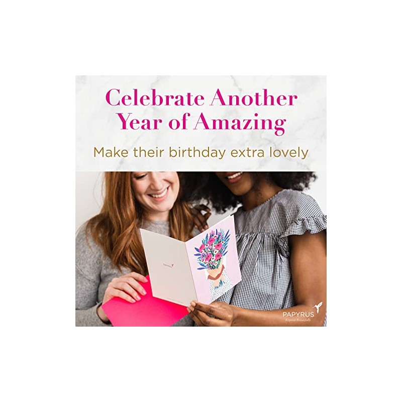 Papyrus Eco-Friendly Birthday Candles, Layered Primary Colors (12-Count)