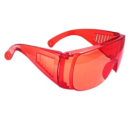 Calla Scorpio 2PCS Red Eye Protection Glasses Teeth Whitening Goggle Glasses