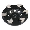 JDK 4.5’’ Diamond Arrow Grinding Wheel Diamond Cup Wheel for