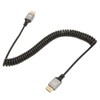 HD Multimedia Interface Coiled Cable High Speed 4K 60Hz Male