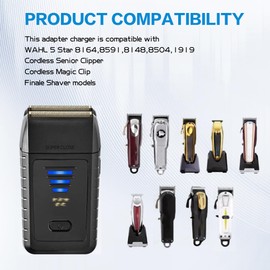 YAODHAOD USB Charging Cable, Charger for Wahl Cordless Clipper