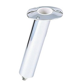 LEE'S TACKLE INC. Lee's 15176; Stainless Steel Swivel Base Flush Mount Rod Holder - Medium Length