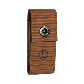 LEATHERMAN, Premium Nylon Snap Sheath, Fits 3.25" to 4.5" Multi-Tools, Sienna, Medium