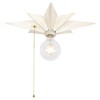 16 inch Flush Mount Ceiling Light with Pull Chain On/Off