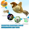 KreizyGo Cat Toys, Flapping Wings Sparrow Catnip Toys, Vivid Chirping,