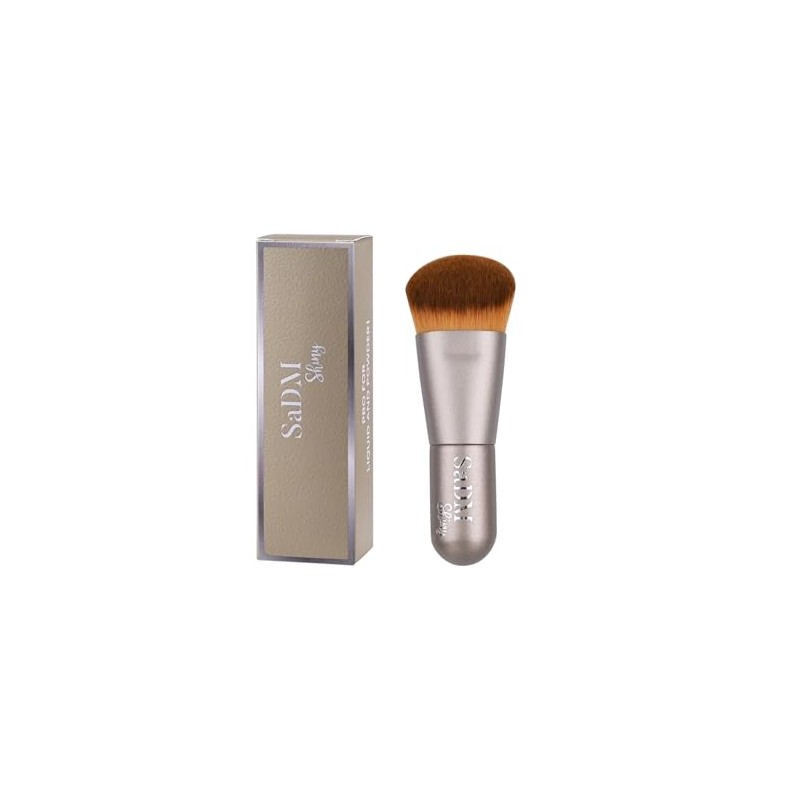 Kabuki Angled Makeup Brush for Powder, Cream, Liquid Foundation, Sunscreen,