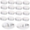 18 Paquete de Tarros de Hojalata de 100ml, Latas Redondas