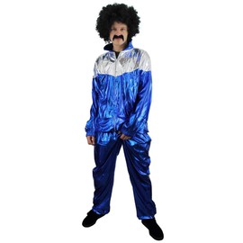 I Love Fancy Dress ILFD4506M Men's 80's Shell Suit Costumes (Medium)