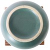 Gurin Swirl Ware Bowl with Cedar Base (9.5 x 8.8