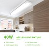 ANTLUX 4FT LED Flush Mount Puff Lights, 40W 4500LM, 5000K