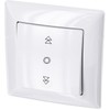 Flush-Mounted Blind Switch All-in-One Series G1 Pure White