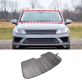 autopart2021 Car Windshield Front Window Sun Shade Cover For Volkswagen Touareg 2011-18 US