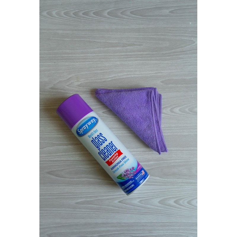 Sprayway Foaming Action All Purpose Cleaner and Disinfectant, Lavender Scent,