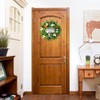 Easter Carrot Wreath Daisy Eucalyptus Wreath Indoor Outdoor Happy Easter