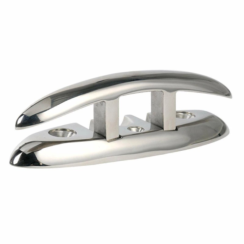 Amarine Made 4PCS 6 Inch Marine Boat Dock Mooring Cleat